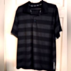 Men's Black Striped Head  Shirt
